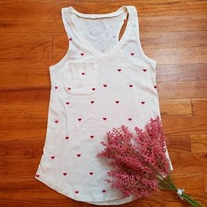 Fifth Sun Hearts tank top size extra small